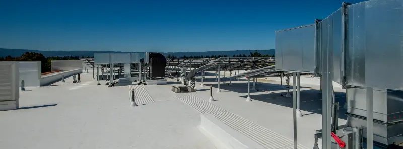 An Industrial Terrace Area Highlighting Commercial Roofing Services in  St. Augustine, FL

